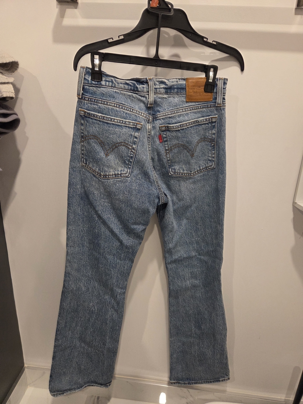 Levi's Women's Bootcut Leg Jeans - Faded Blue Wash